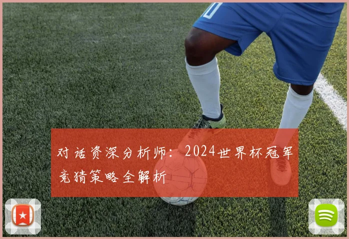 对话资深分析师:2024世界杯冠军竞猜策略全解析