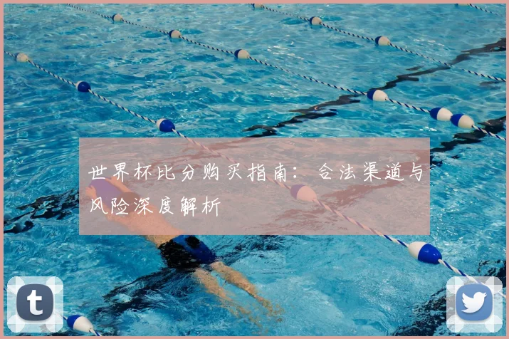 世界杯比分购买指南:合法渠道与风险深度解析
